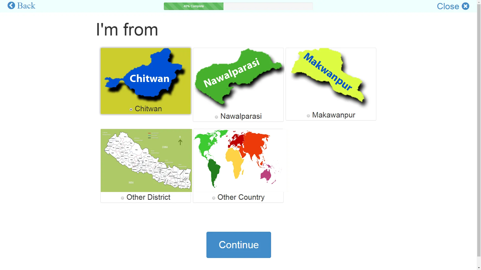 Survey System-Chitwan Mahotsav